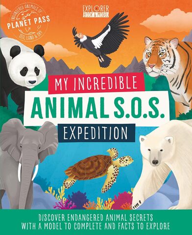 My Incredible Animal S.O.S. Expedition - Explorer Book + Model Kit