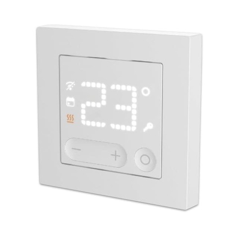 Умный терморегулятор тёплого пола, Zigbee. Цвет Белый. AtlasDesign SMART SBER от Systeme Electric. ATN000138Z