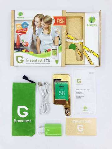 Нитратомер, измеритель жёсткости воды, дозиметр GREENTEST ECO 5 GOLD