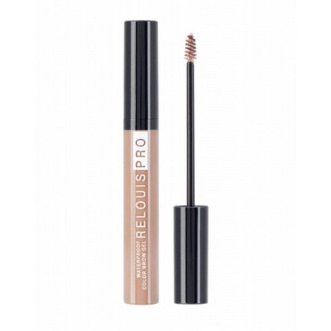 Гель для бровей водостойкий оттеночный Relouis Pro Waterproof Color Brow Gel тон 01 Blonde , 6 гр