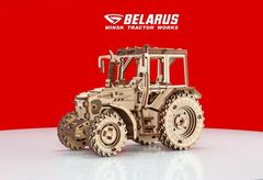 Трактор Беларус-82 от EWA - Деревянный конструктор, сборная модель, механический 3D пазл