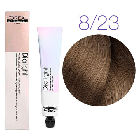 L'Oreal Professionnel Dia light 8.23 (Светлый блондин перламутрово-золотистый) - Краска для волос