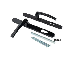 Ручка нажимной гарнитур ELM10511.06  Mezut 25/92 (3 винта) чёрн