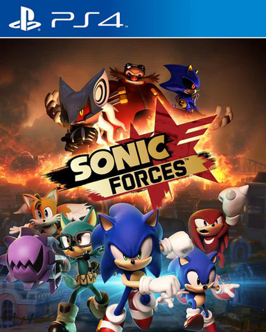 Sonic Forces (PS4, интерфейс и субтитры на русском языке)