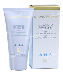 Регенерирующий крем с 10% гликолевой кислотой (Bruno Vassari | АНА | AHA Glycolic Cream 10), 50 мл