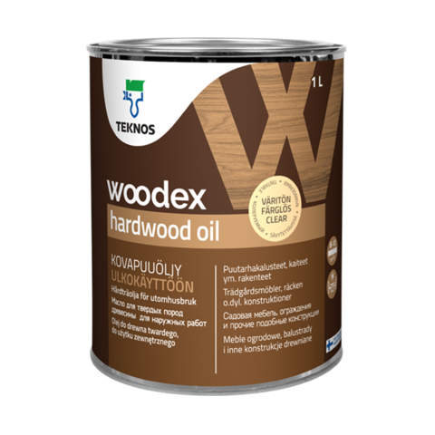 TEKNOS WOODEX HARDWOOD OIL/ТЕКНОС ВУДЕКС ХАРДВУД ОЙЛ Масло для твердых пород древесины