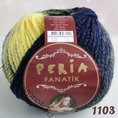 PERIA FANATIK 1103, Темный синий/Желтый