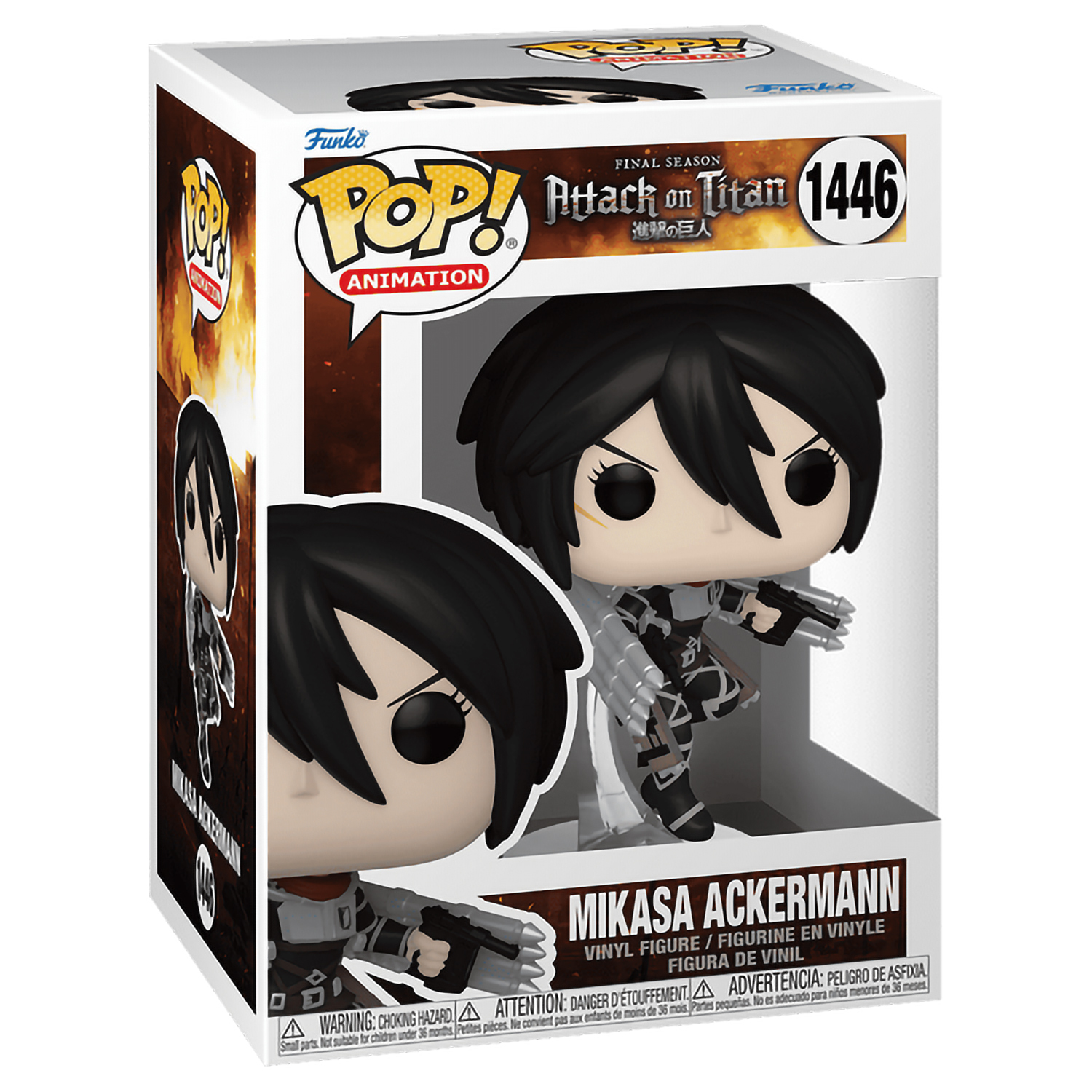 Mikasa ackerman store funko pop