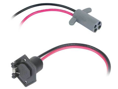 Штепсельные вилка и розетка Motorguide Power plug+receptackle (p/n 8M4000953)