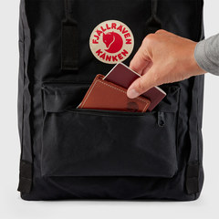 Рюкзак Fjallraven Kanken черный, 16 л