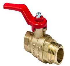 Кран шаровой 3/4 ВР/НР DN20 PN40 (Ручка - Рычаг)