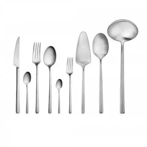 Набор столовых приборов 75 предметов на 12 Cristema Tokyo matte