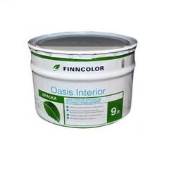 ФиннКолор ОАЗИС ИНТЕРЬР  9л  Для стен и потолков в сухих помещениях
