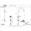 Remer Atelier AL57LCFP Смеситель для раковины, черный брашированный хром
