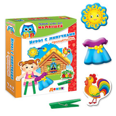 Настольная игра"Первые игры для малышей. Домик"