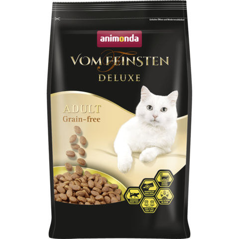 Animonda Vom Feinsten Deluxe Grain-free сухой корм беззерновой для взрослых кошек 10 кг