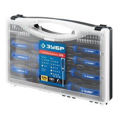 ЗУБР 28 предм., набор отверток, Профессионал (25240)