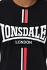 Футболка Lonsdale Altandhu Black/White/Red