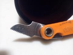 Cтакан пера для Suzuki GSR750, GSX-S 750 / Внешний / Черный