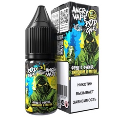 Angry Vape x PODONKI - Фреш с фейхоа, лимоном и мятой, 10 мл