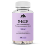5-Гидрокситриптофан, 5-HTP, Prime Kraft, 90 веганских капсул 1