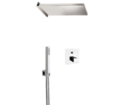 Remer QT09S027SDQSS Душевая система термостатическая Remer Q-Elegance QT09S027SDQSS фото