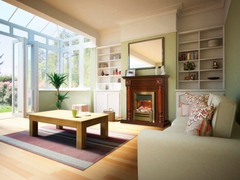 Очаг Dimplex Charlotte Antic Brass