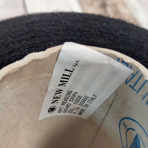 Шерсть (68%) NEW MILL READING черный