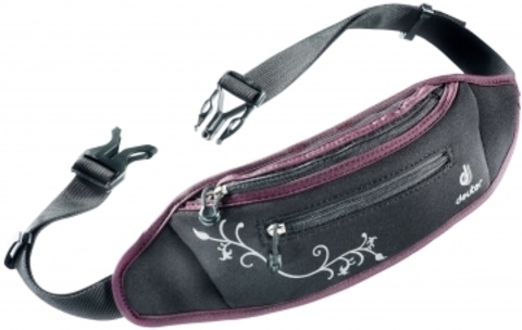 Картинка сумка для бега Deuter Neo Belt I black-aubergine - 1