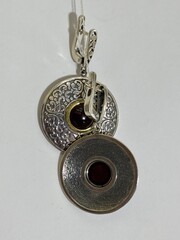 Арабеска  (серьги из серебра)