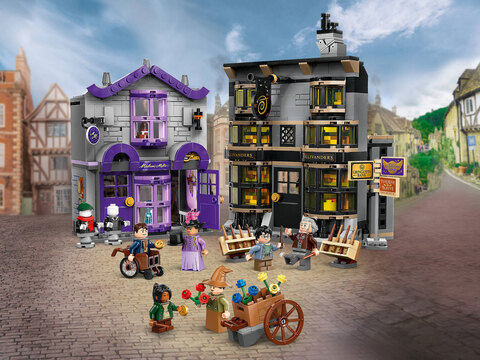LEGO Harry Potter: Палочки Олливандера и мантии мадам Малкин (76439)