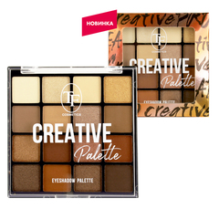 TF Палетка теней CREATIVE PALETTE 16 тонов тон 02 Классический коричневый  CTE39