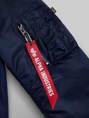 Бомбер Alpha Industries L-2B Hooded Gen II Replica Blue (Синий)