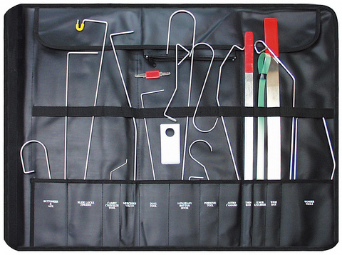 Набор инструментов для открывания дверей - 17 предметов AmPro