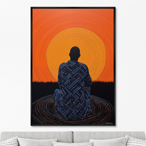 ArtNoMore - Репродукция картины на холсте Waiting for the Sun, 2024г.