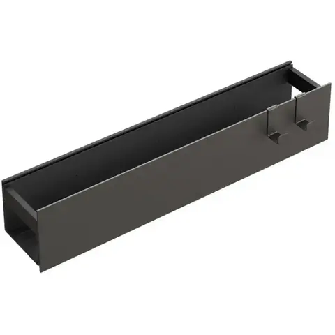Boheme 10966-GM Полка настенная 60см Gunmetal/Графит