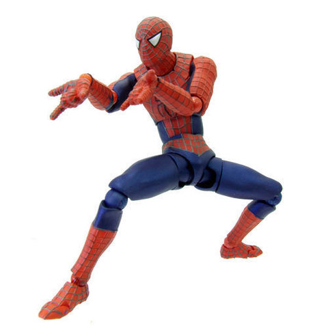 Человек-паук фигурка Супергероя Sci-Fi Revoltech № 039
