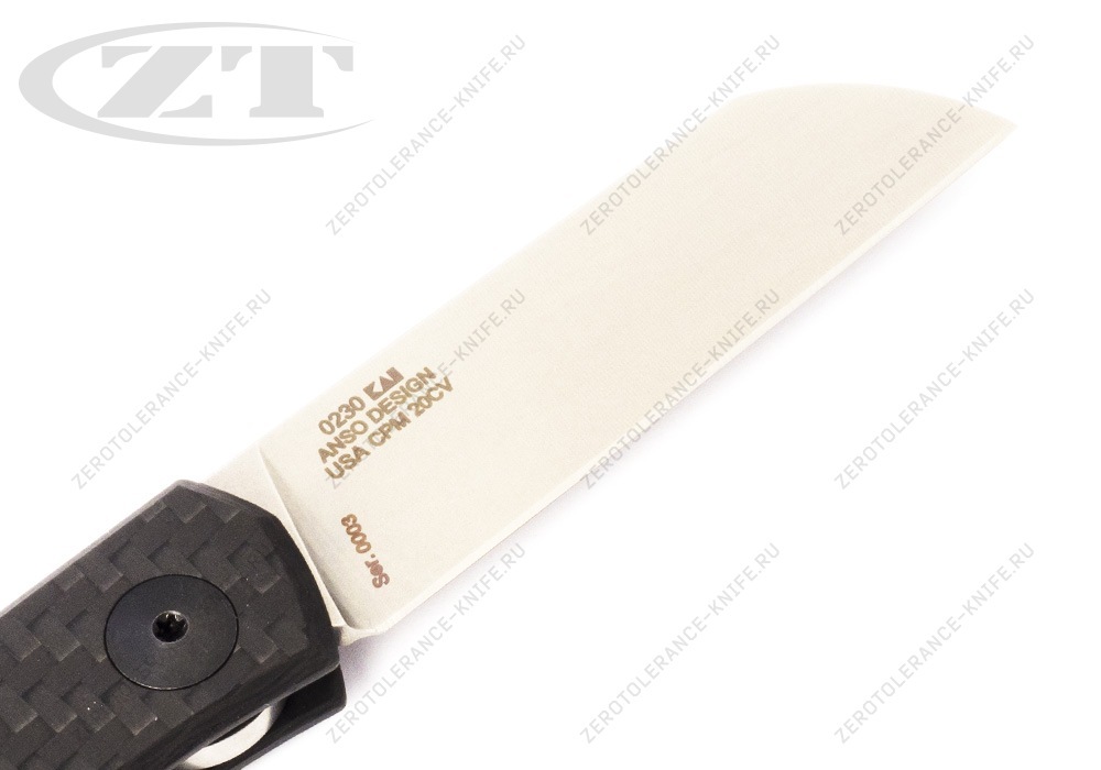 Нож Zero Tolerance 0230 First 3 Anso slip-joint - фотография 