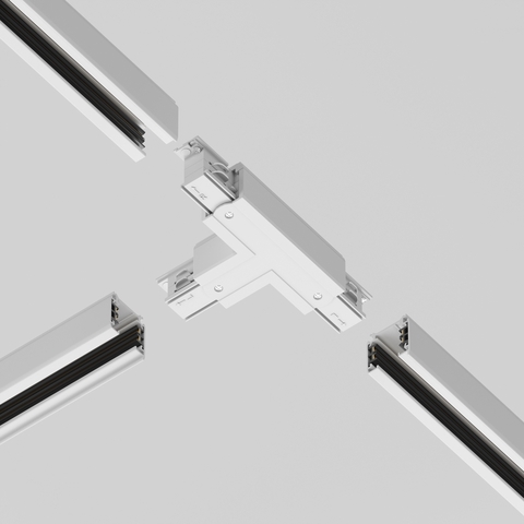 Соединитель Т-образный левый для трёхфазного шинопровода Maytoni TRA005CT-31W-L