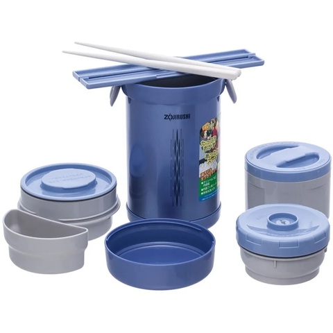 Термоконтейнер ZOJIRUSHI (0.84 литра, голубой)