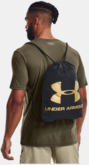 Рюкзак-мешок Under Armour Ozsee Sackpack Black-Gold - 2