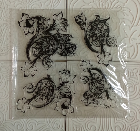 штамп набор вензелей №2 (14*14см)