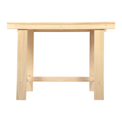 Стол разборный 100х80х70 см, шлифованный