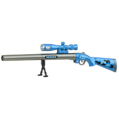 Ручка шариковая, Basir, синие чернила, серия "Ружьё", в форме оружия, с фонариком, 30 шт