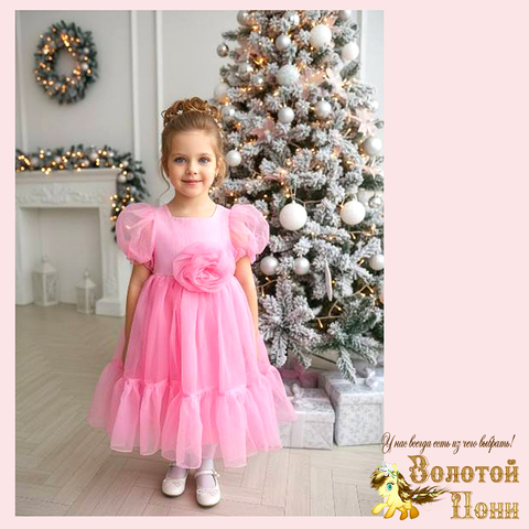 Платье нарядное на корсете (6-9) 251204-W2108