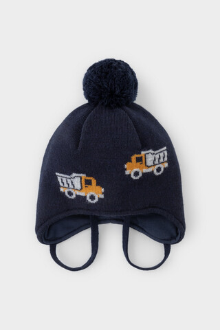 шапка  для мальчика  КВ 20309/24ш/темно-синий