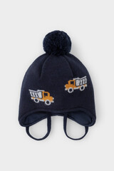 шапка  для мальчика  КВ 20309/24ш/темно-синий