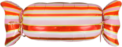 К Фигура, Конфета, Полоски, Розовый/Красный, 41''/104 см, 1 шт. (в упаковке)