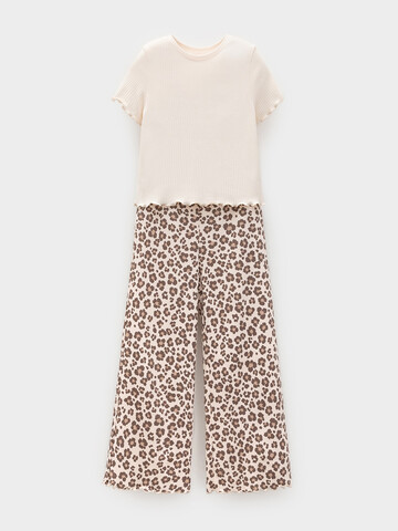 пижама  для девочки  МП 1669/молочный Н253