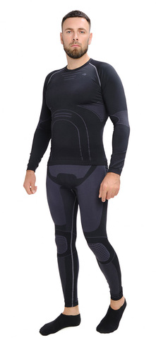 Мужской комплект термобелья Proteam Regular Black